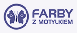 Logo Farby z motylkiem